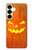 S3828 Citrouille d'Halloween Etui Coque Housse pour Samsung Galaxy S25 Plus