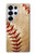 S0064 Base-ball Etui Coque Housse pour Samsung Galaxy S25 Ultra