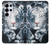 S0265 Tigre blanc Etui Coque Housse pour Samsung Galaxy S25 Ultra