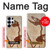 S0379 Fossile de dinosaure Etui Coque Housse pour Samsung Galaxy S25 Ultra