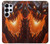 S0414 Dragon de feu Etui Coque Housse pour Samsung Galaxy S25 Ultra