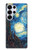 S0582 Van Gogh Starry Nights Etui Coque Housse pour Samsung Galaxy S25 Ultra