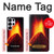 S0745 Volcan Lave Etui Coque Housse pour Samsung Galaxy S25 Ultra