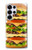 S0790 Hamburger Etui Coque Housse pour Samsung Galaxy S25 Ultra