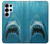 S0830 Requin blanc Etui Coque Housse pour Samsung Galaxy S25 Ultra