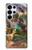 S1290 Dinosaures T-Rex Etui Coque Housse pour Samsung Galaxy S25 Ultra