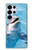 S1291 Les Dauphins en Mer Etui Coque Housse pour Samsung Galaxy S25 Ultra