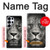S1352 Lion Visage Etui Coque Housse pour Samsung Galaxy S25 Ultra