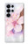 S1415 Fleur de Sakura Art Etui Coque Housse pour Samsung Galaxy S25 Ultra