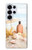 S1425 Seashells sur la plage Etui Coque Housse pour Samsung Galaxy S25 Ultra