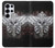 S1434 Crâne Tatouage Motard Aile Etui Coque Housse pour Samsung Galaxy S25 Ultra