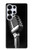S1672 Rétro Musique Jazz Microphone Etui Coque Housse pour Samsung Galaxy S25 Ultra