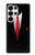 S1805 Costume Noir Etui Coque Housse pour Samsung Galaxy S25 Ultra