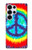 S1870 Tie Dye Paix Etui Coque Housse pour Samsung Galaxy S25 Ultra