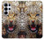 S1932 Bleu yeux Léopard Etui Coque Housse pour Samsung Galaxy S25 Ultra