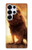 S1957 Lion Etui Coque Housse pour Samsung Galaxy S25 Ultra