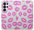 S2214 Bisous Lèvres roses Etui Coque Housse pour Samsung Galaxy S25 Ultra