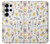 S2354 Motif pastel Fleurs Etui Coque Housse pour Samsung Galaxy S25 Ultra