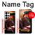 S2396 Rouge Bouteille de vin et le verre Etui Coque Housse pour Samsung Galaxy S25 Ultra