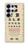 S2502 Tableau d'examen des yeux Etui Coque Housse pour Samsung Galaxy S25 Ultra