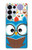 S2521 Nerd Mignon Chouette Dessin animé Etui Coque Housse pour Samsung Galaxy S25 Ultra