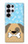 S2669 Mignon os chien pattes Dessin animé Etui Coque Housse pour Samsung Galaxy S25 Ultra