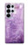 S2690 Cristaux améthyste imprimés graphiques Etui Coque Housse pour Samsung Galaxy S25 Ultra