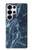 S2799 Lumière Bleu Marbre Pierre Imprimé Graphique Etui Coque Housse pour Samsung Galaxy S25 Ultra