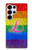 S2900 Arc en ciel LGBT Fierté lesbienne Drapeau Etui Coque Housse pour Samsung Galaxy S25 Ultra