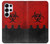 S2917 Biohazards Virus Alert Rouge Etui Coque Housse pour Samsung Galaxy S25 Ultra