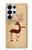 S3081 Bois Raindeer imprimé graphique Etui Coque Housse pour Samsung Galaxy S25 Ultra