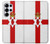 S3089 Drapeau de l'Irlande du Nord Etui Coque Housse pour Samsung Galaxy S25 Ultra