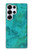 S3147 Aqua Marbre Pierre Etui Coque Housse pour Samsung Galaxy S25 Ultra