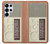 S3165 FM AM en bois Récepteur graphique Etui Coque Housse pour Samsung Galaxy S25 Ultra