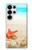 S3212 Coquilles de mer Étoile de mer Plage Etui Coque Housse pour Samsung Galaxy S25 Ultra