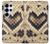 S3417 Diamant Rattle Serpent graphique Imprimer Etui Coque Housse pour Samsung Galaxy S25 Ultra