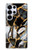 S3419 Imprimer Graphique en marbre d'or Etui Coque Housse pour Samsung Galaxy S25 Ultra