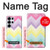 S3514 Arc en ciel Zigzag Etui Coque Housse pour Samsung Galaxy S25 Ultra