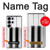 S3524 Clavier de piano Etui Coque Housse pour Samsung Galaxy S25 Ultra