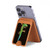 S0125 Vert Gecko Madagascan Magnetic Card Holder Wallet Stand with MagSafe for iPhone 16 15 14 13 Pro Max