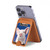 S0608 Je aime Bacon bébé mignon de porc Magnetic Card Holder Wallet Stand with MagSafe for iPhone 16 15 14 13 Pro Max