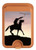 S0773 Cow-boy Magnetic Card Holder Wallet Stand with MagSafe for iPhone 16 15 14 13 Pro Max