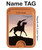 S0773 Cow-boy Magnetic Card Holder Wallet Stand with MagSafe for iPhone 16 15 14 13 Pro Max