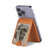 S0792 Chef indien Magnetic Card Holder Wallet Stand with MagSafe for iPhone 16 15 14 13 Pro Max