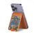S0997 Claude Monet Nymphéas Magnetic Card Holder Wallet Stand with MagSafe for iPhone 16 15 14 13 Pro Max