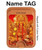 S1030 Dieu hindou Durga Puja Magnetic Card Holder Wallet Stand with MagSafe for iPhone 16 15 14 13 Pro Max