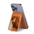 S1595 Beau cheval marron Magnetic Card Holder Wallet Stand with MagSafe for iPhone 16 15 14 13 Pro Max