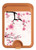S2359 Fleur de prunier Magnetic Card Holder Wallet Stand with MagSafe for iPhone 16 15 14 13 Pro Max