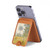 S2682 Claude Monet Champs Au printemps Magnetic Card Holder Wallet Stand with MagSafe for iPhone 16 15 14 13 Pro Max