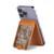 S2892 Symbole Triskele Texture de pierre Magnetic Card Holder Wallet Stand with MagSafe for iPhone 16 15 14 13 Pro Max